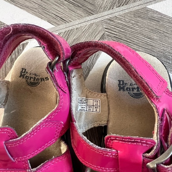 Dr Martens Kids Pink Fisherman Sandals, size EU 27 - Picture 4 of 7